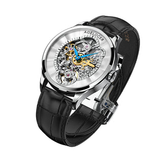 AGELOCER Original Schwarzwald Series Infatuated Mirror Skeleton Automatic Women Mechanical Watches