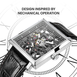 AGELOCER Original Codex Series Men Skeleton Automatic Mechanical Watches