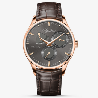 AGELOCER Original Budapest Series Automatic Mechanical Men Watches Kinetic Energy Display