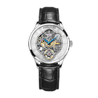 AGELOCER Original Schwarzwald Series Infatuated Mirror Skeleton Automatic Women Mechanical Watches