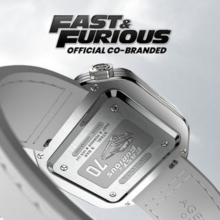 AGELOCER Fast &amp; Furious Co-Branded Racing Series mechanische Herrenuhr Damenuhr