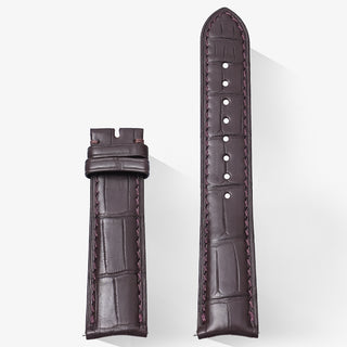 Agelocer Original 20mm 21mm Alligator Watch Straps For Tourbillon Series/Astronomer Series