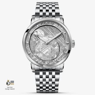 AGELOCER Astronomer Rare Space Meteorite Moon Phase Watch
