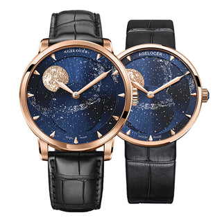 AGELOCER Original Astronomer Series Automatic Mechanical Watch Couple Watches