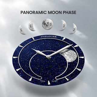 AGELOCER Original Astronomer Series Panoramic Moon Phase Luxury Men Automatic Mechanical Watches