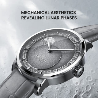 AGELOCER  Major Breakthrough 29.51-Days MoonPhase Original Astronomer Men's Mechanical Watch