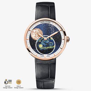 AGELOCER Original Astronomer Series Women Quartzl Watches Automatic Mechanical Watches