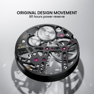 AGELOCER Original Tourbillon Series Manual Winding Mechanical Watches Men Casual Stainless Steel