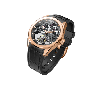 AGELOCER Original Tourbillon Skeleton Mechanical Watch