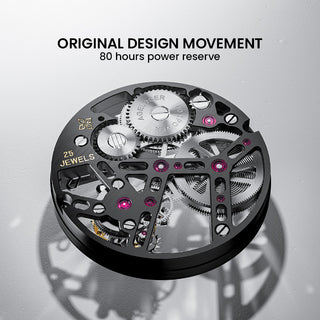 AGELOCER Original Flying Tourbillon Watch Skeleton Watches for men