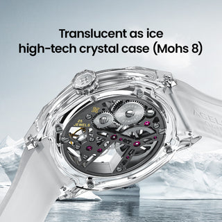 AGELOCER Limited Edition "Ice Never Melts" Free-sprung Crystal Tourbillon Watch