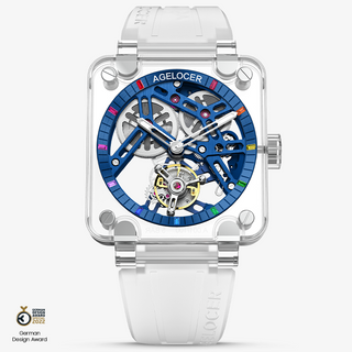 Agelocer sapphire tourbillon watch men